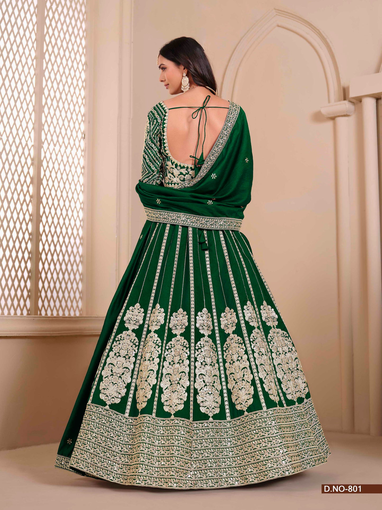 Embroidered Shimmer Art Silk Lehenga Choli with Dupatta