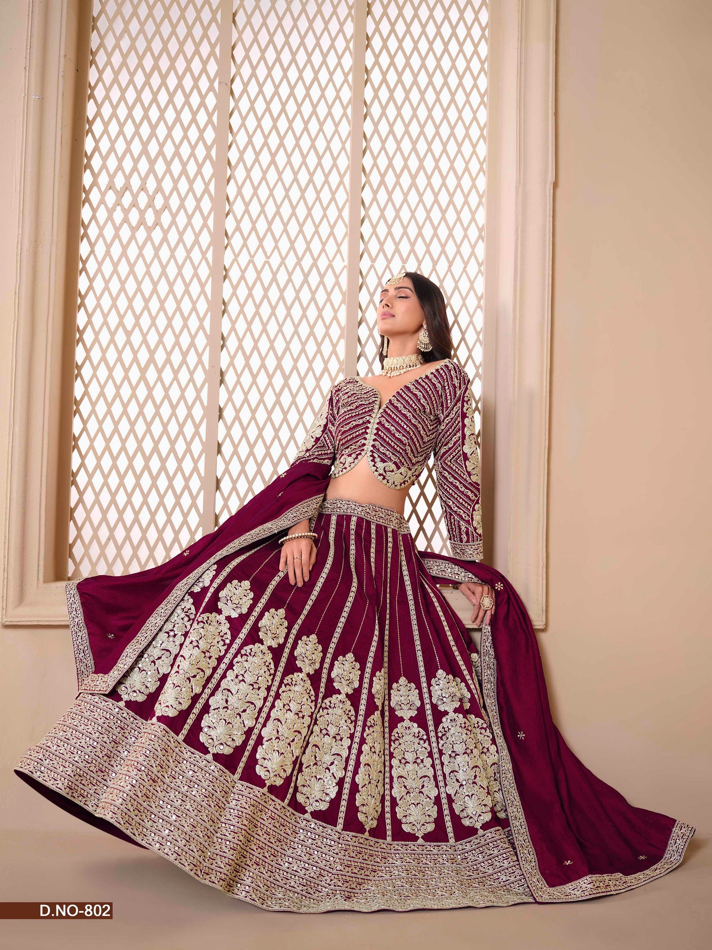 Embroidered Shimmer Art Silk Lehenga Choli with Dupatta