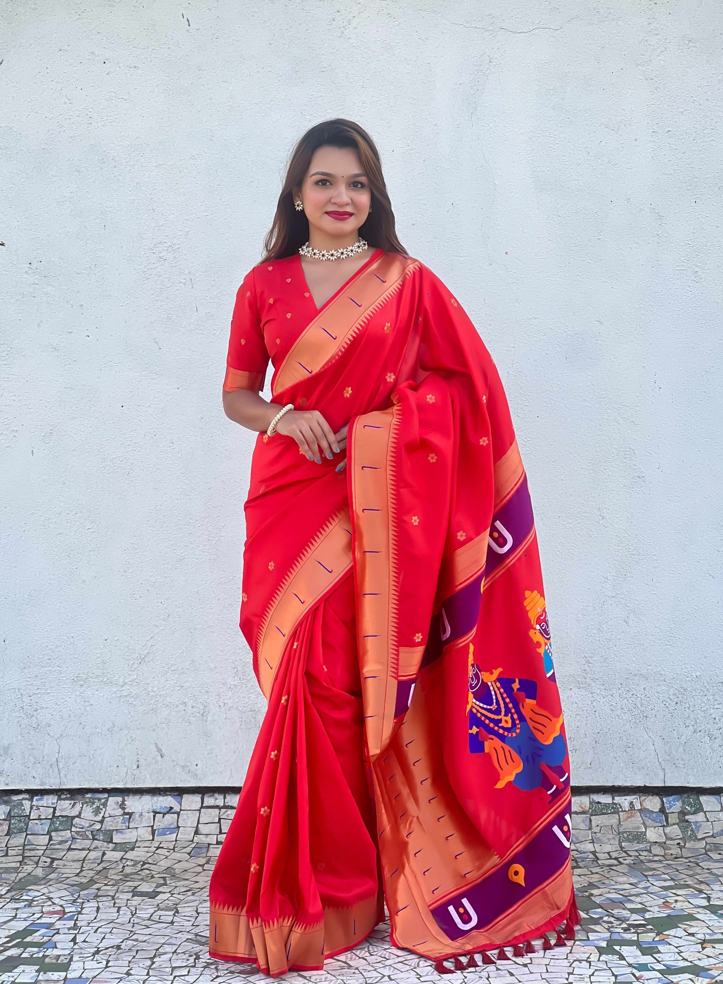 Vitthala Paithani Silk Saree