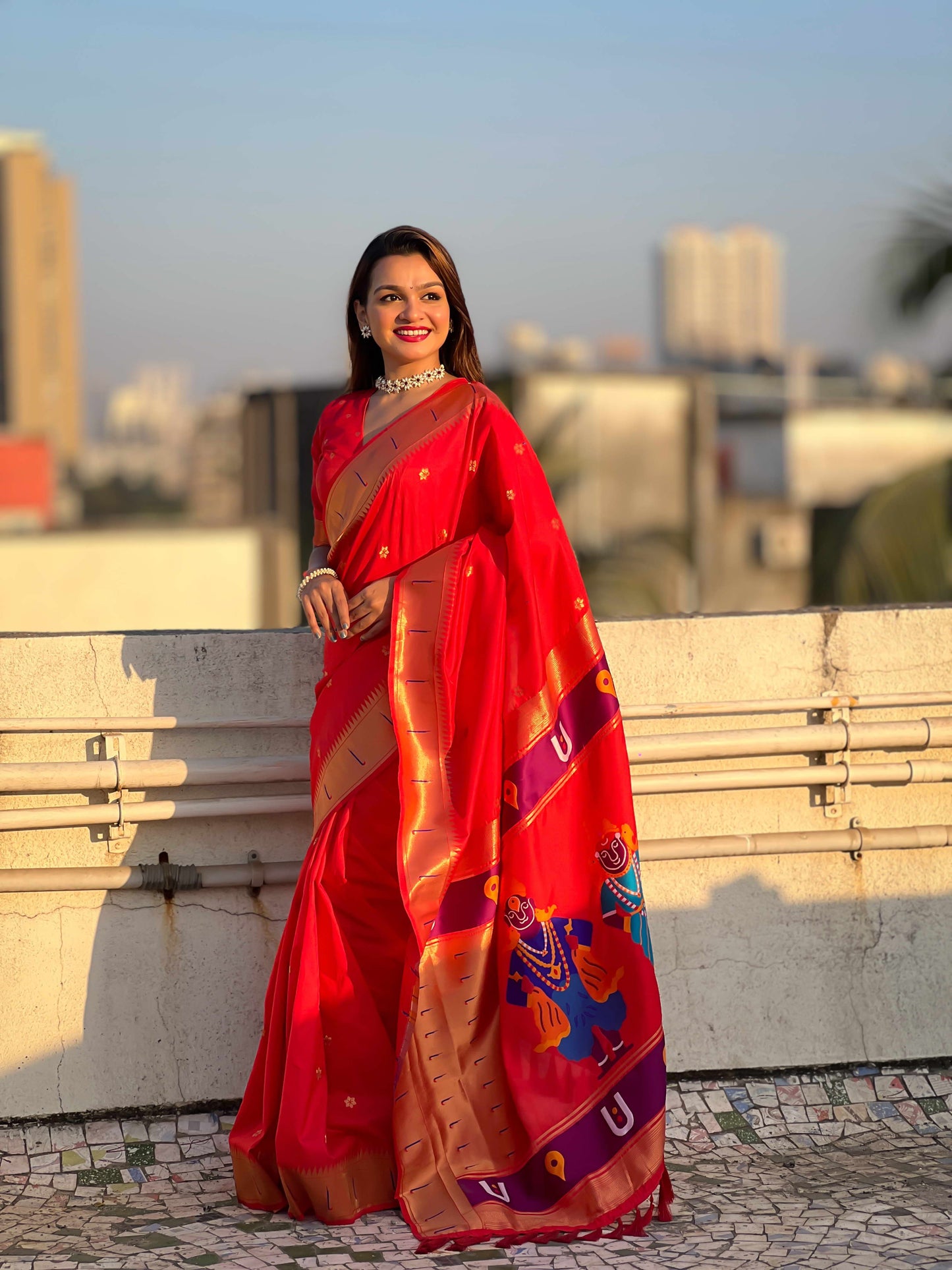 Vitthala Paithani Silk Saree
