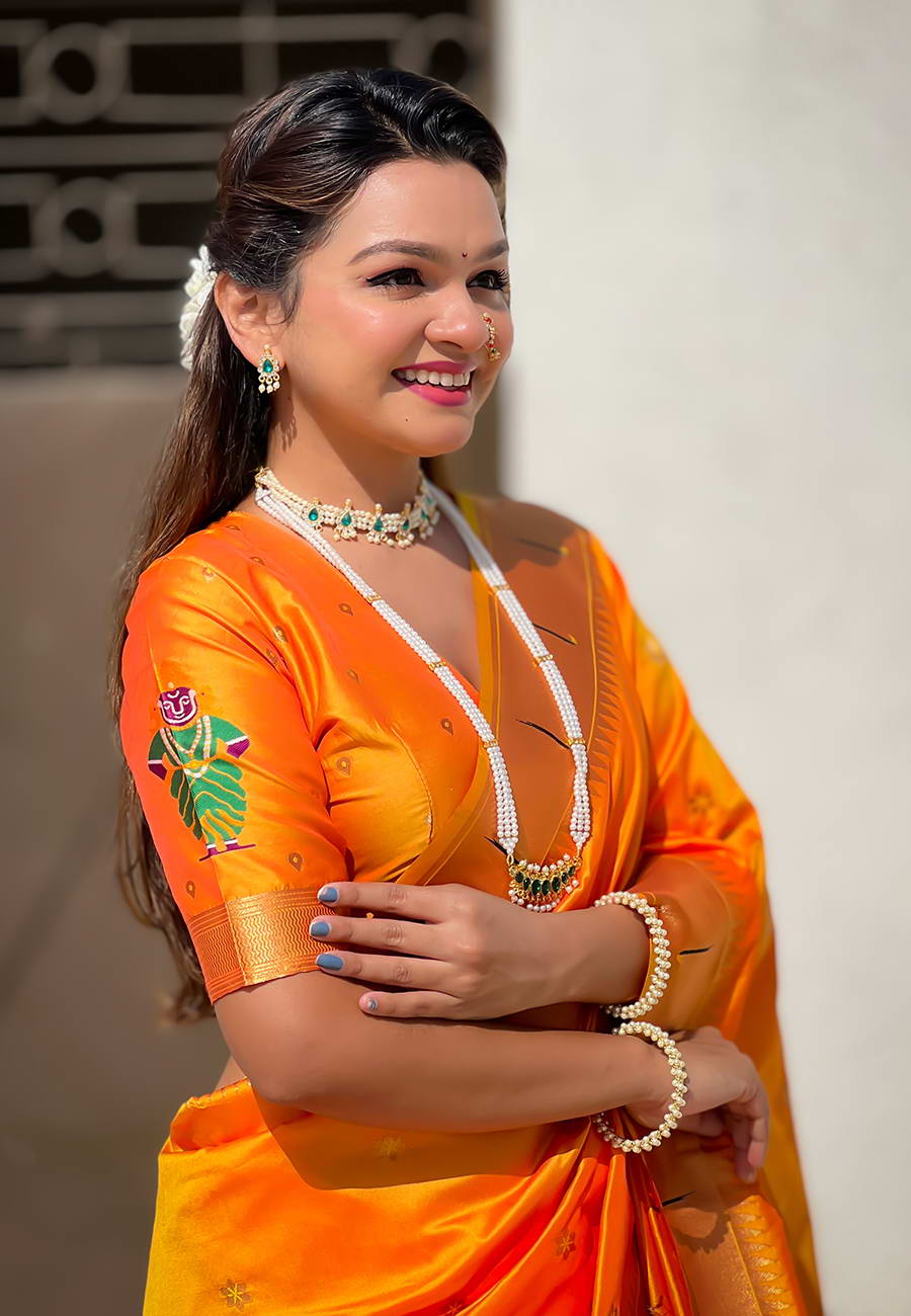 Vitthala Paithani Silk Saree