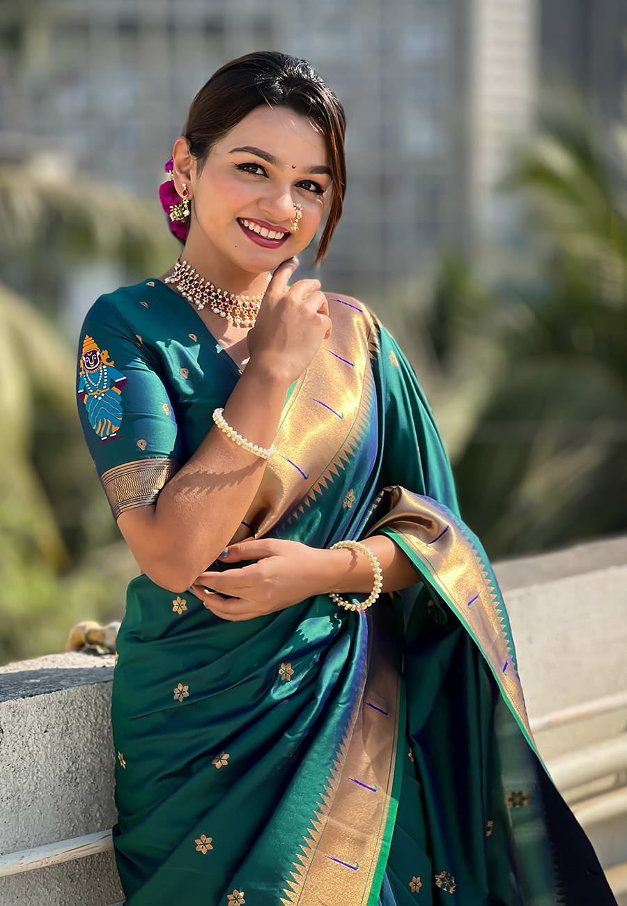 Vitthala Paithani Silk Saree