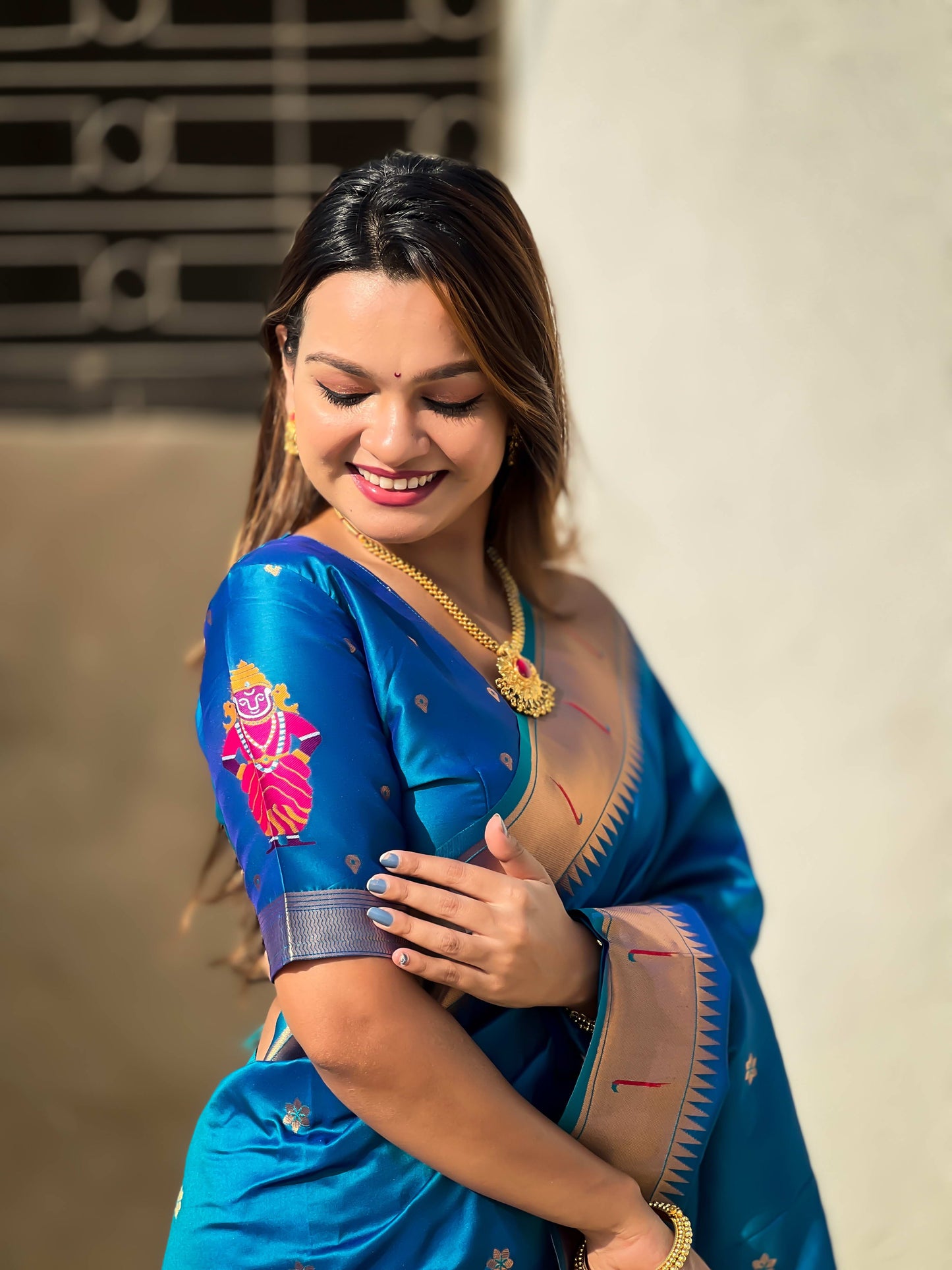 Vitthala Paithani Silk Saree