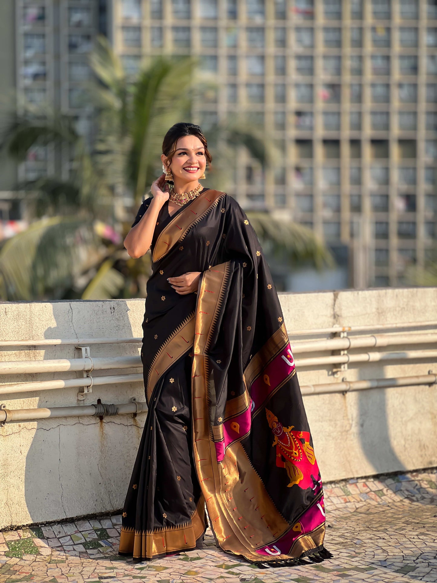 Vitthala Paithani Silk Saree