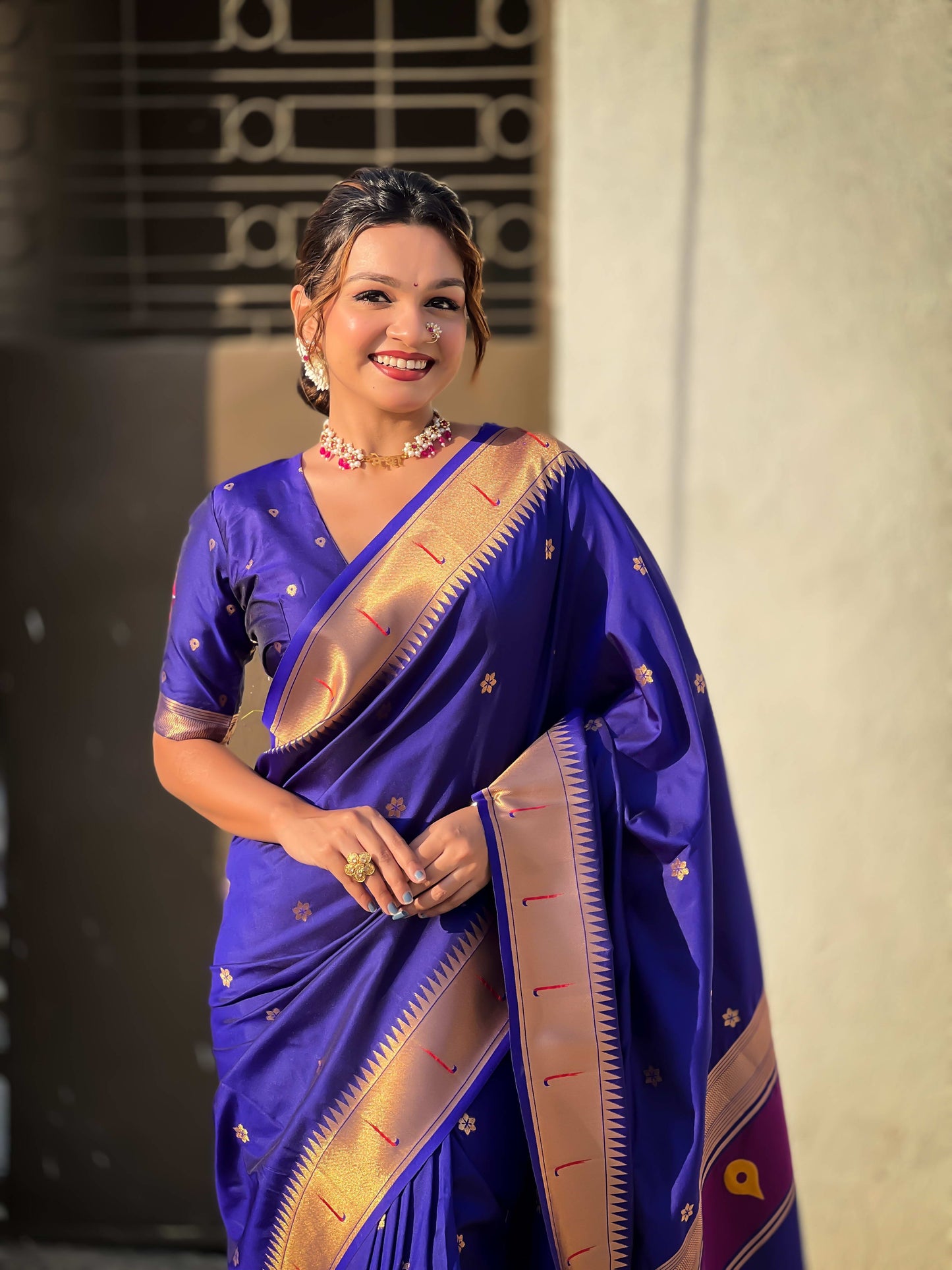 Vitthala Paithani Silk Saree