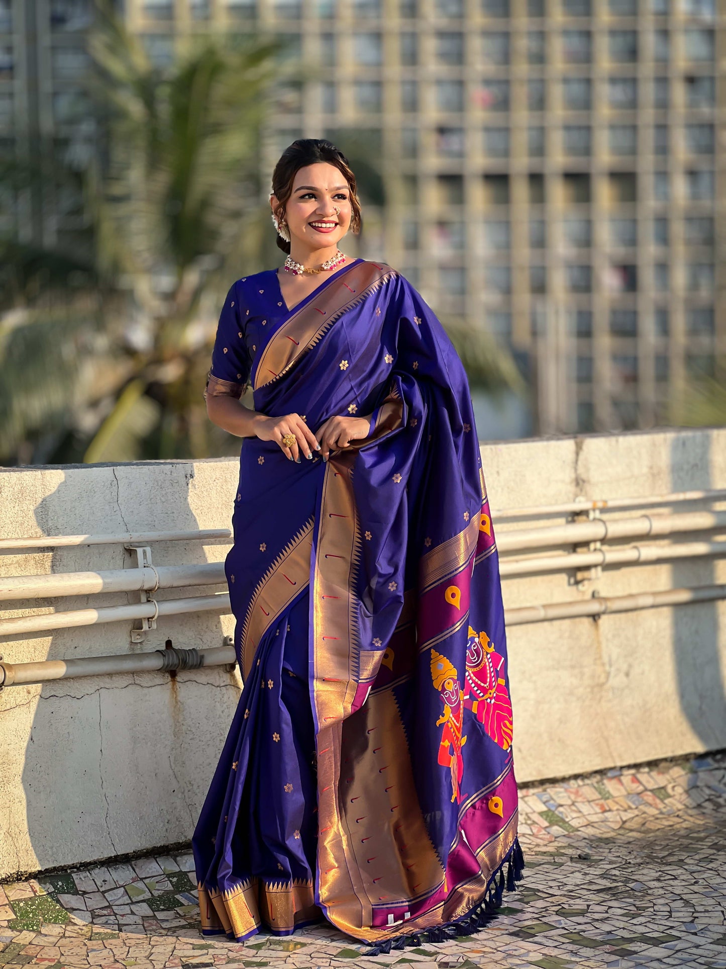 Vitthala Paithani Silk Saree