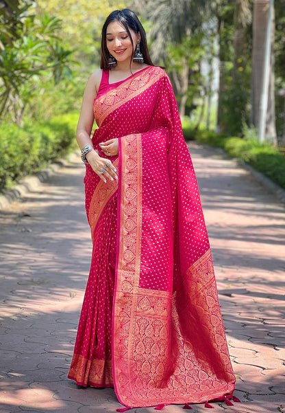 Regal Eastern Zari Woven Banarasi Silk Saree