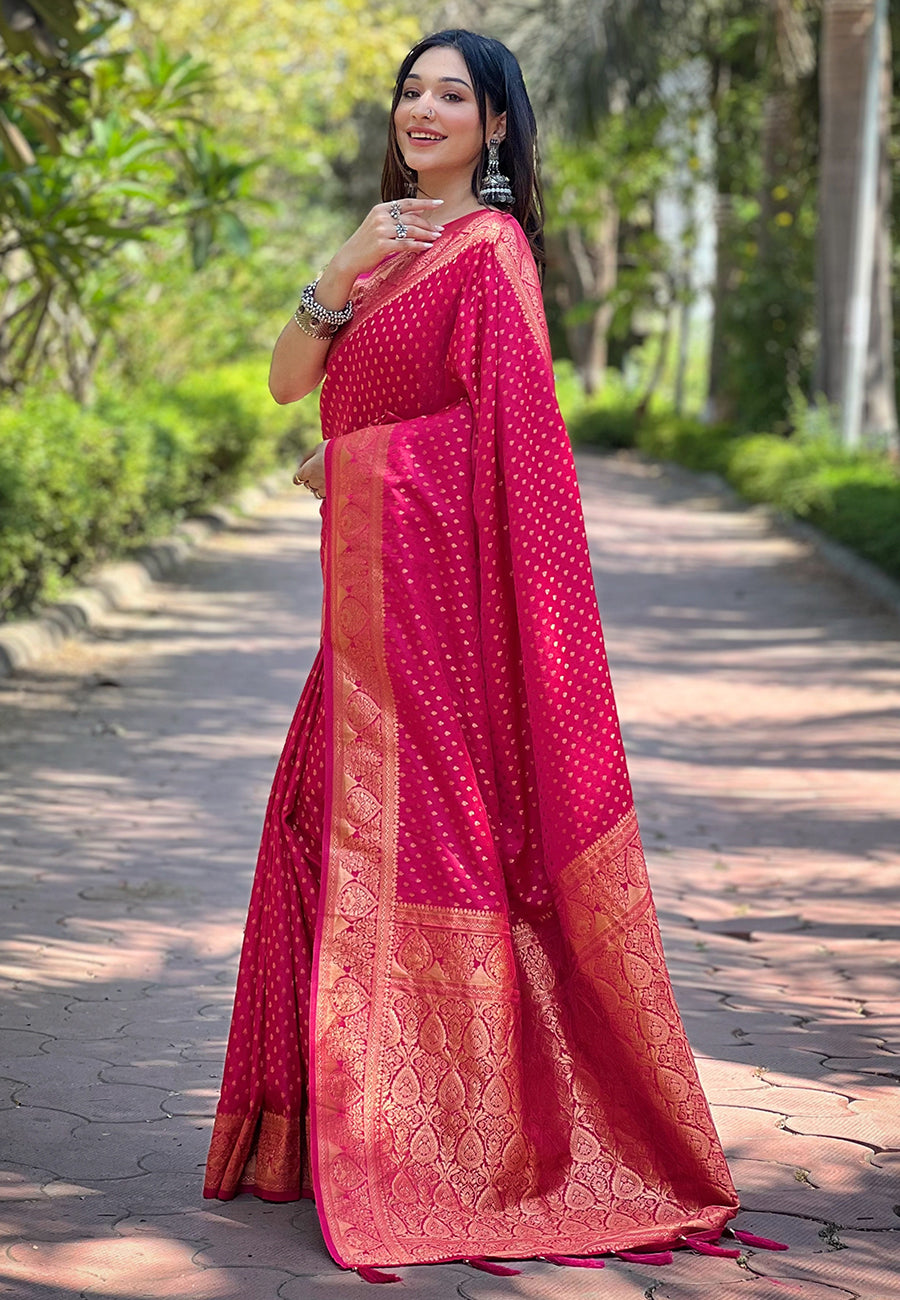 Regal Eastern Zari Woven Banarasi Silk Saree