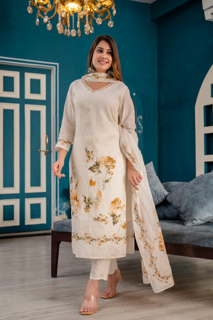 Cambric Cotton Straight Kurti