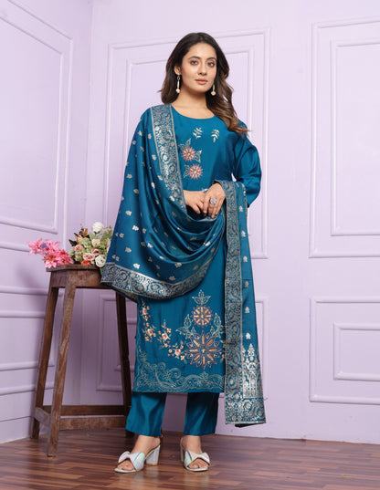 Russian Silk Straight Kurti
