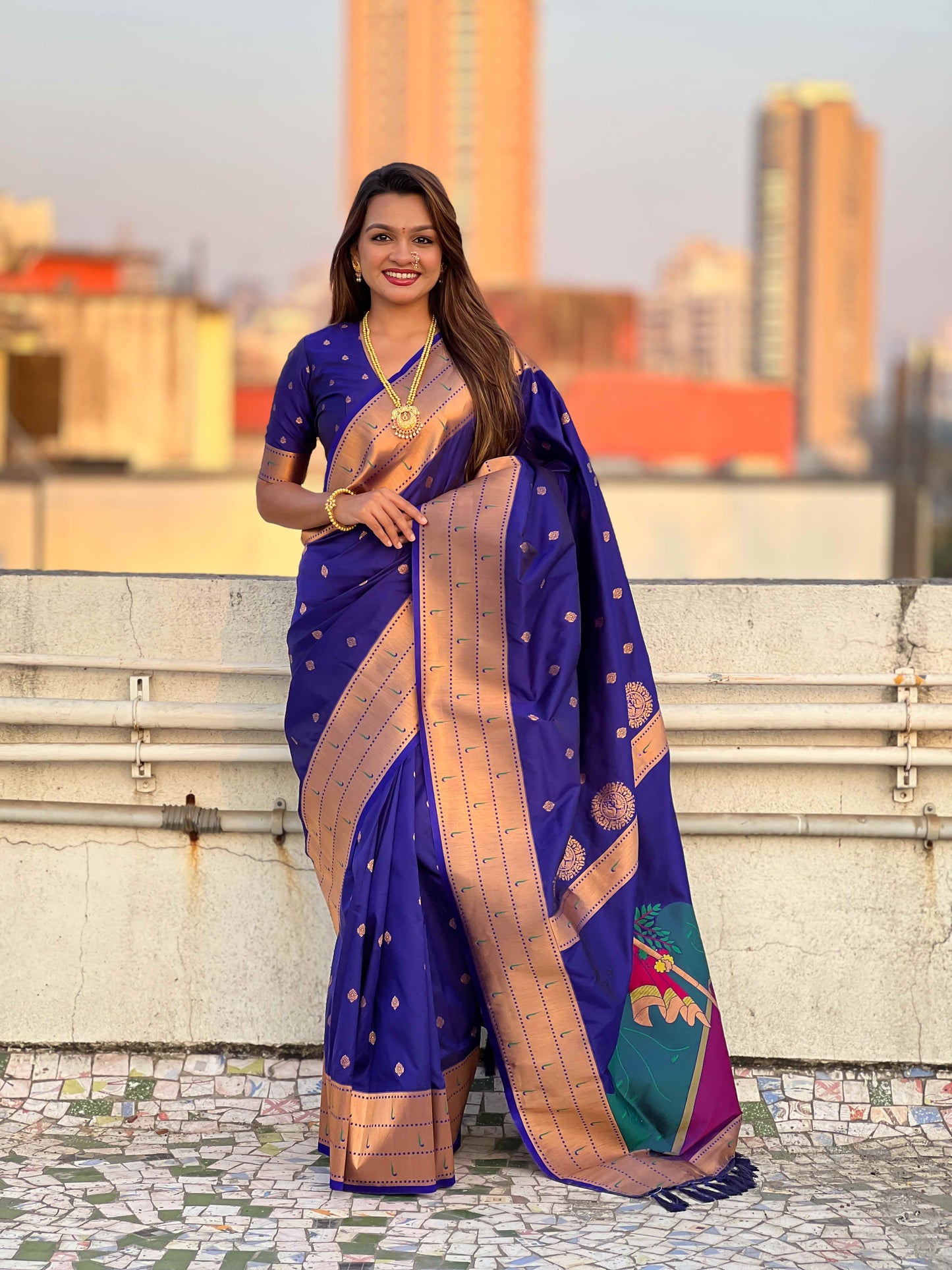 Gudi Padwa Special Paithani Soft Silk Saree