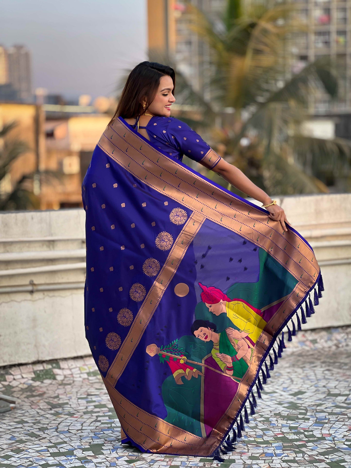 Gudi Padwa Special Paithani Soft Silk Saree