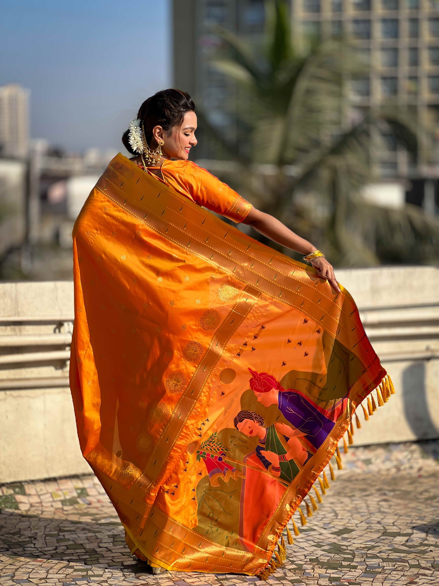 Gudi Padwa Special Paithani Soft Silk Saree