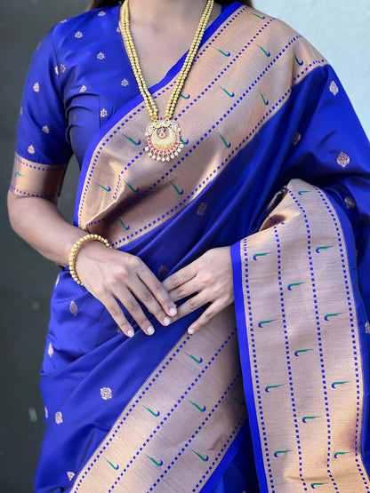 Gudi Padwa Special Paithani Soft Silk Saree