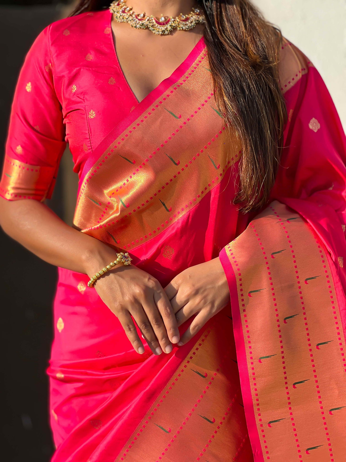 Gudi Padwa Special Paithani Soft Silk Saree