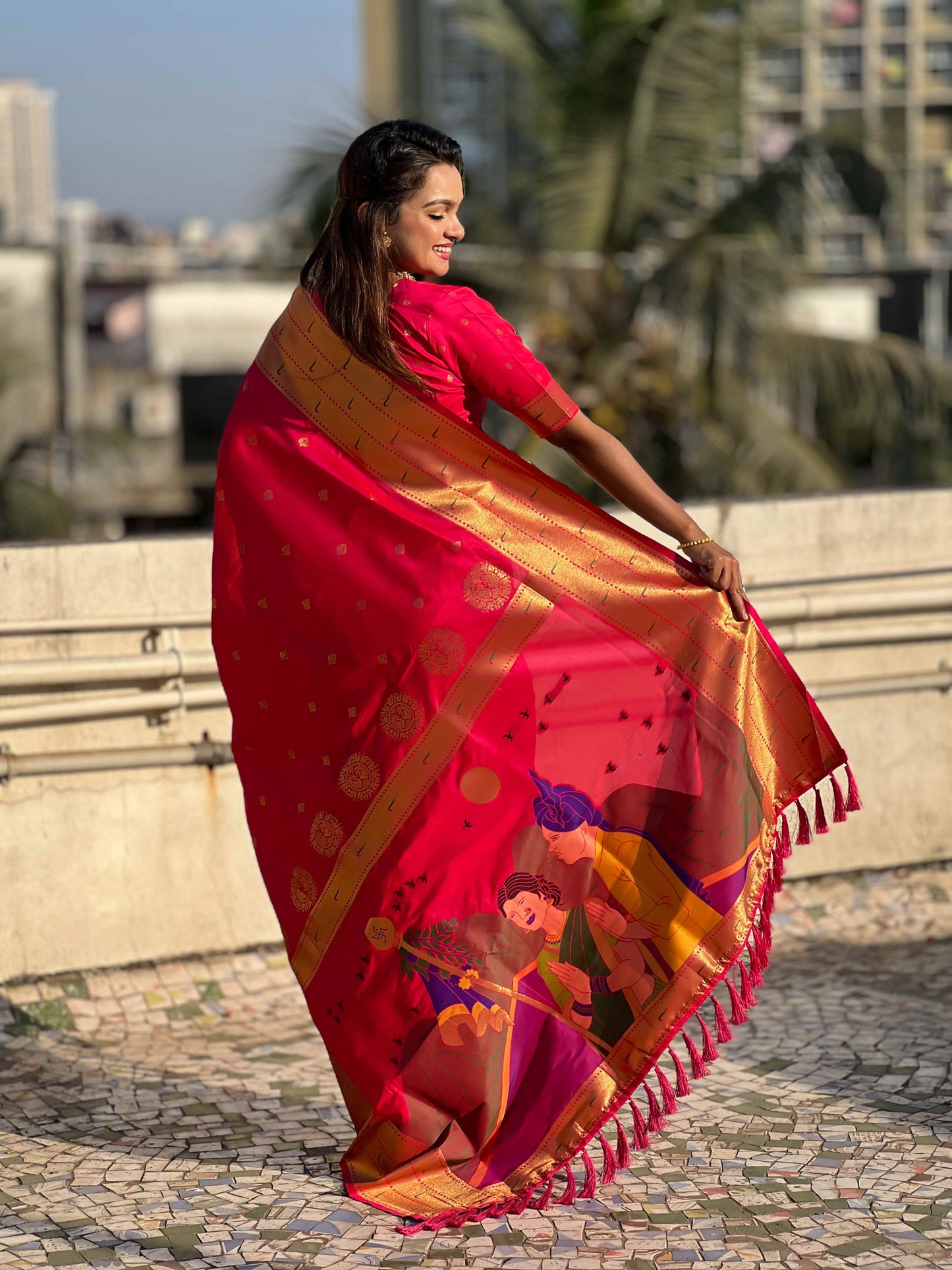 Gudi Padwa Special Paithani Soft Silk Saree
