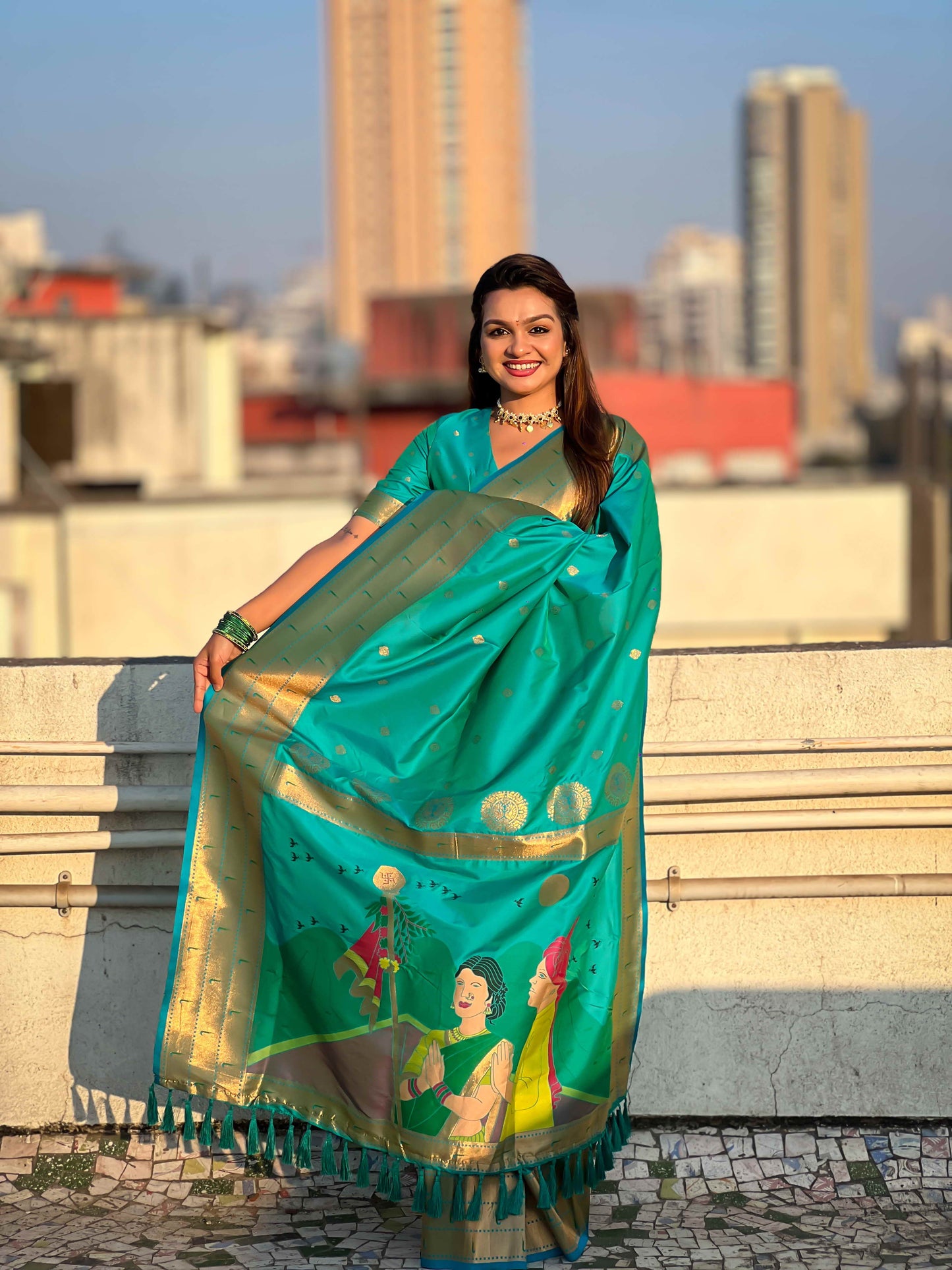 Gudi Padwa Special Paithani Soft Silk Saree