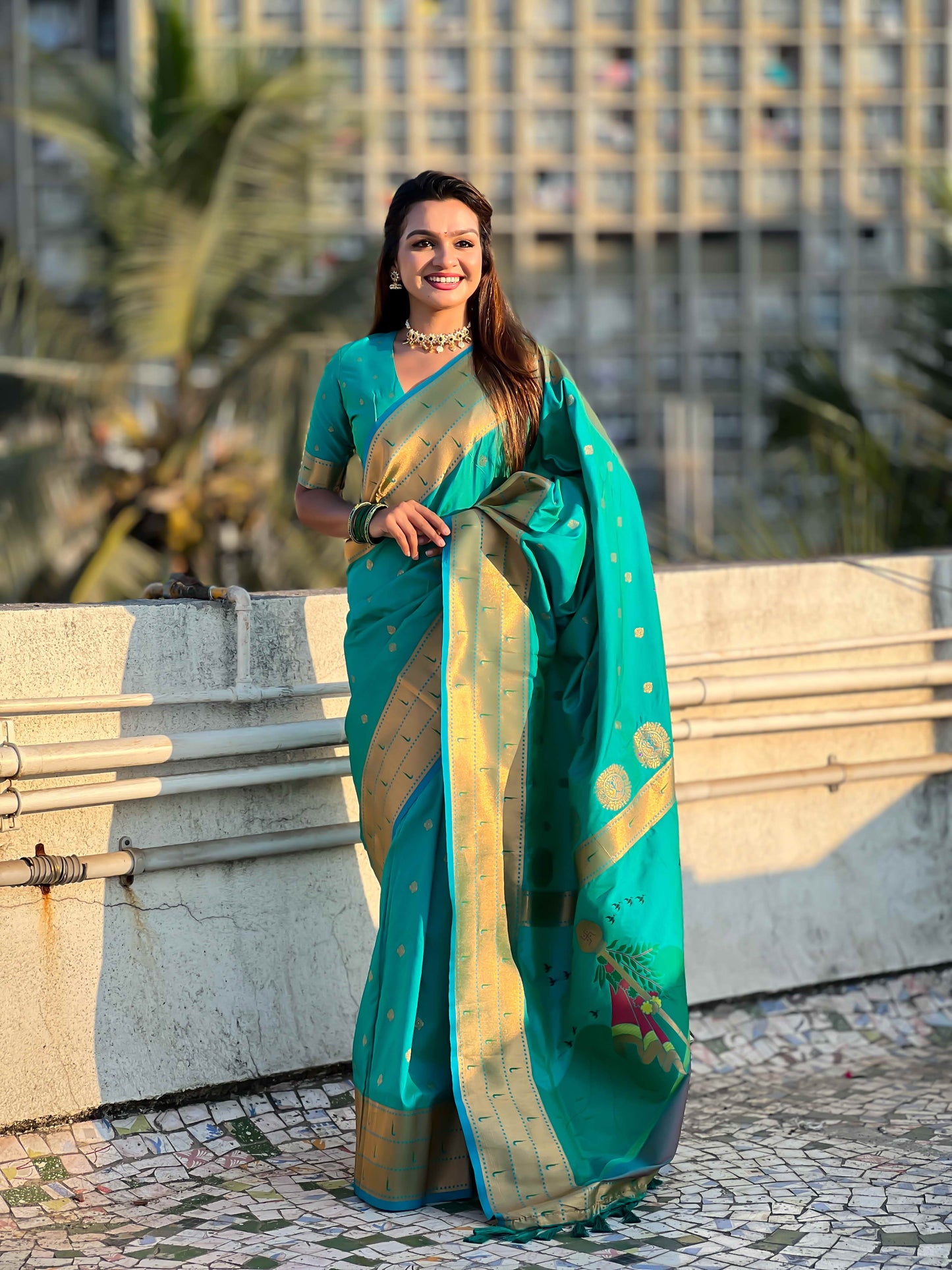 Gudi Padwa Special Paithani Soft Silk Saree