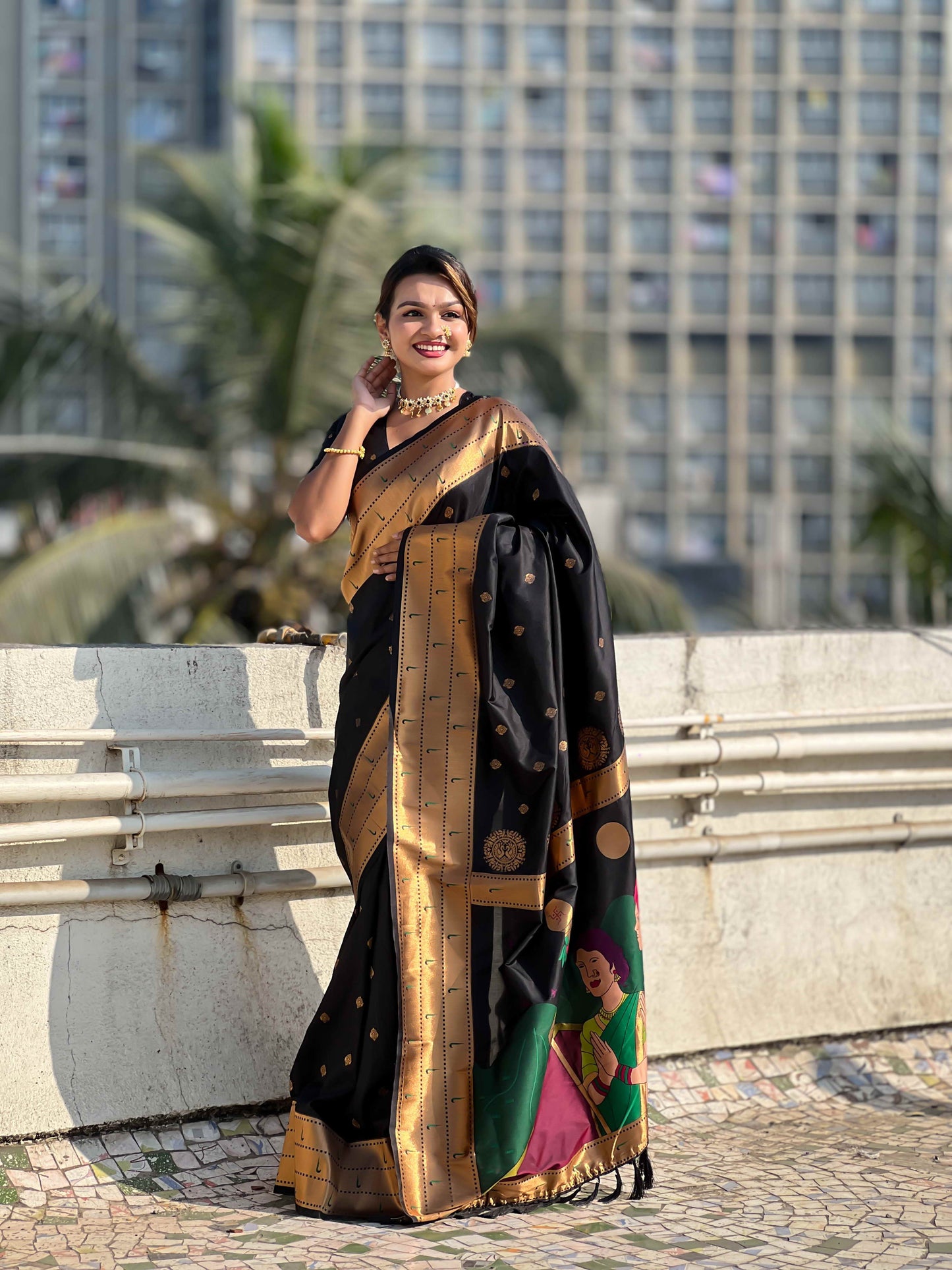 Gudi Padwa Special Paithani Soft Silk Saree