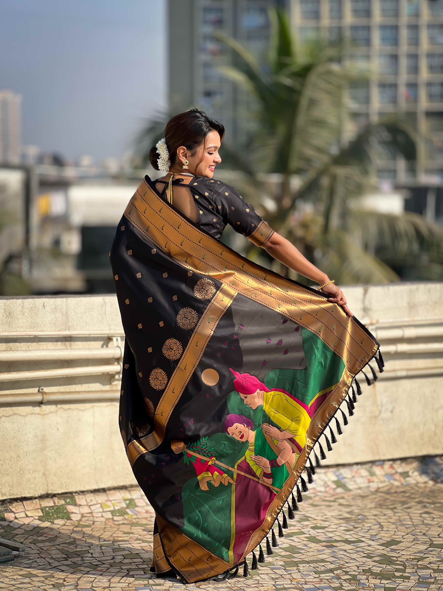 Gudi Padwa Special Paithani Soft Silk Saree