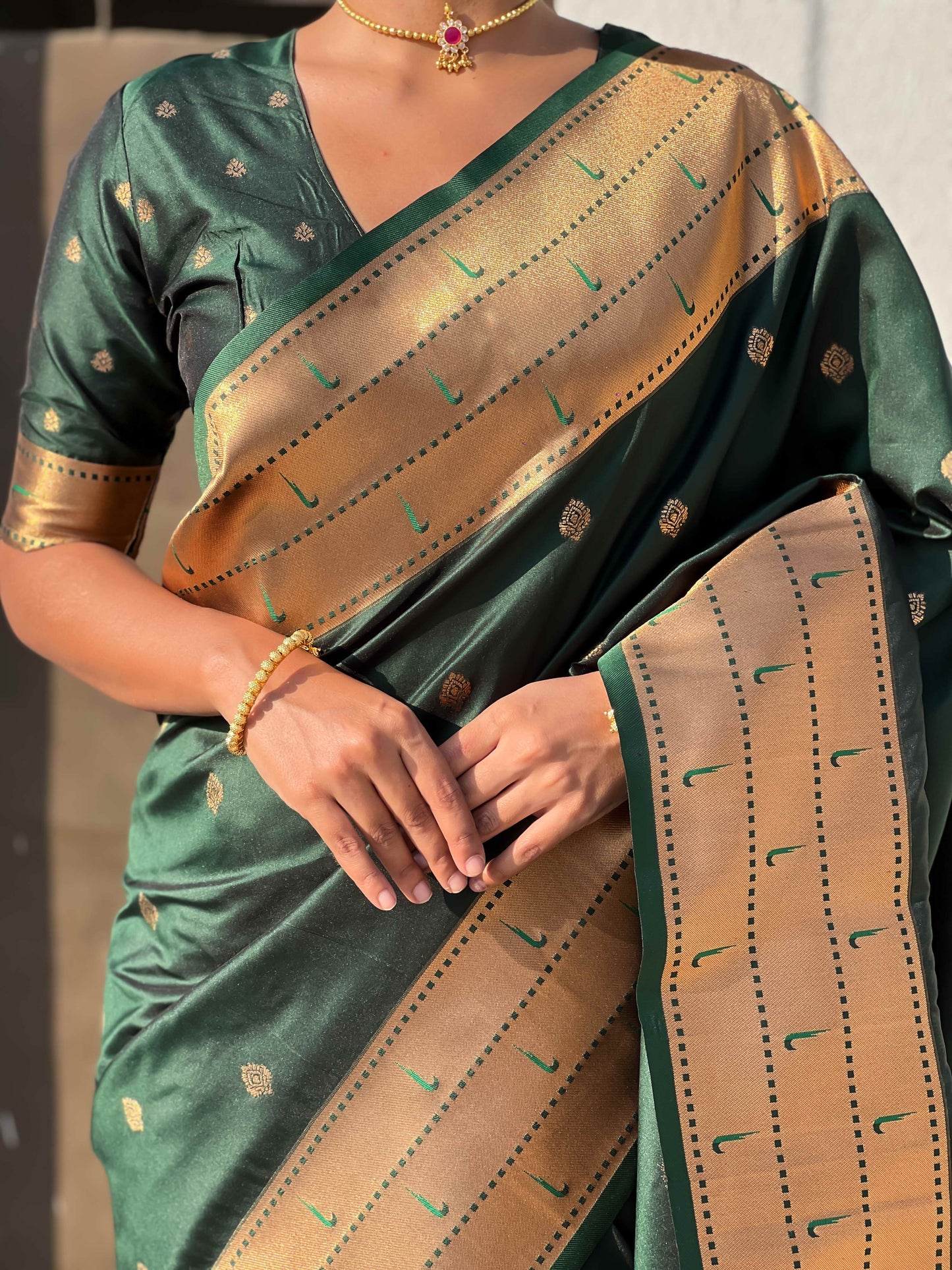 Gudi Padwa Special Paithani Soft Silk Saree
