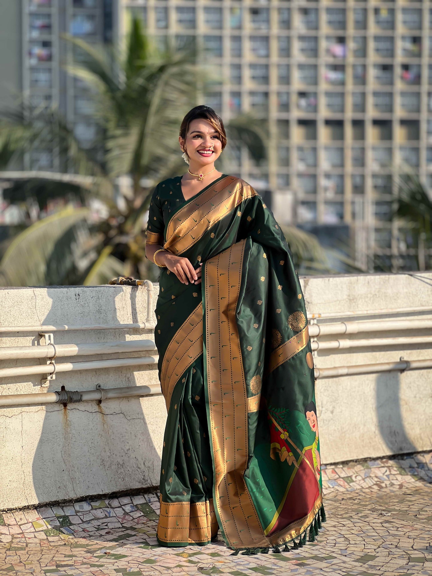 Gudi Padwa Special Paithani Soft Silk Saree