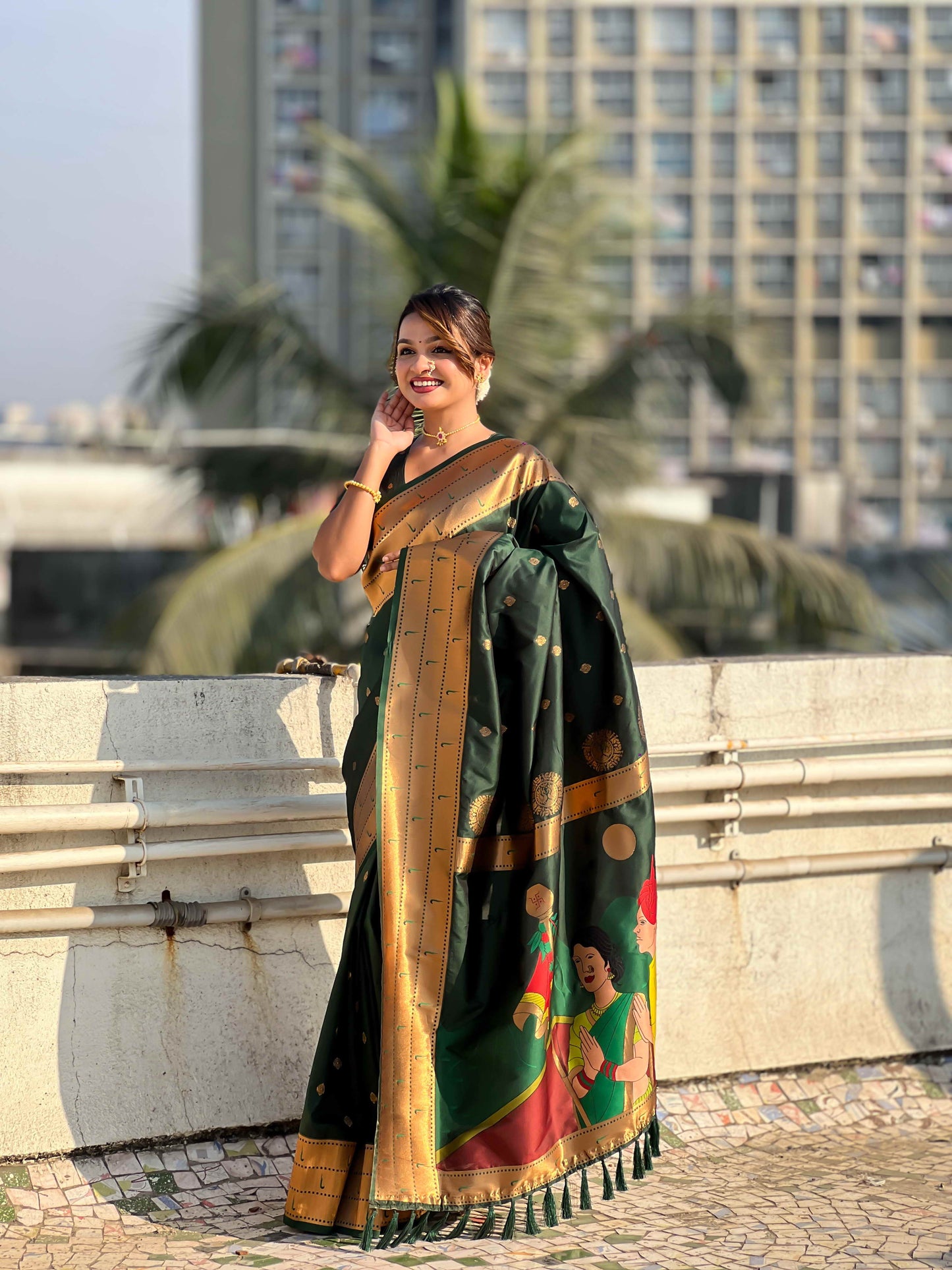 Gudi Padwa Special Paithani Soft Silk Saree