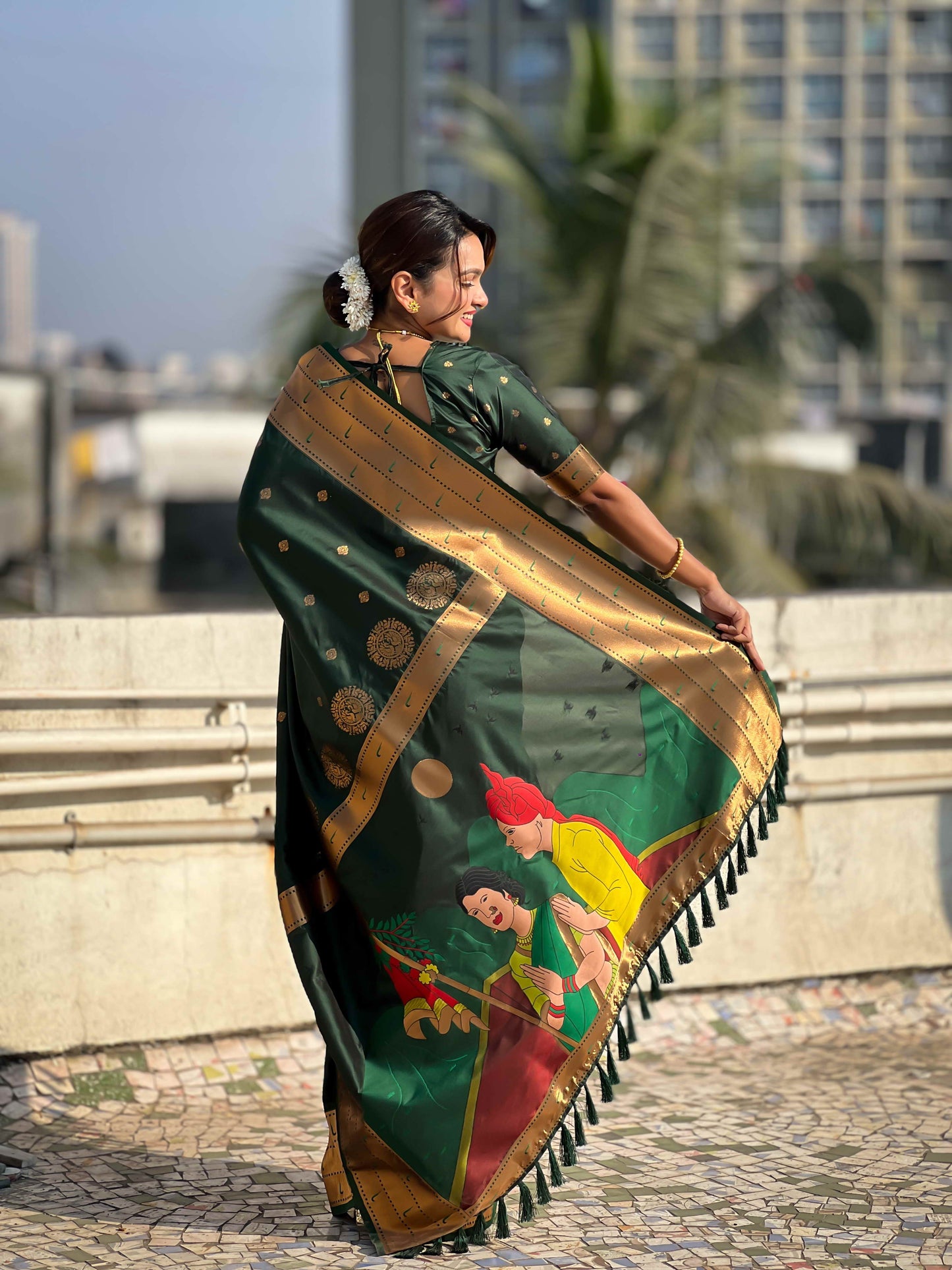 Gudi Padwa Special Paithani Soft Silk Saree