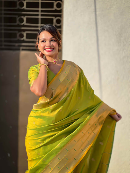 Gudi Padwa Special Paithani Soft Silk Saree