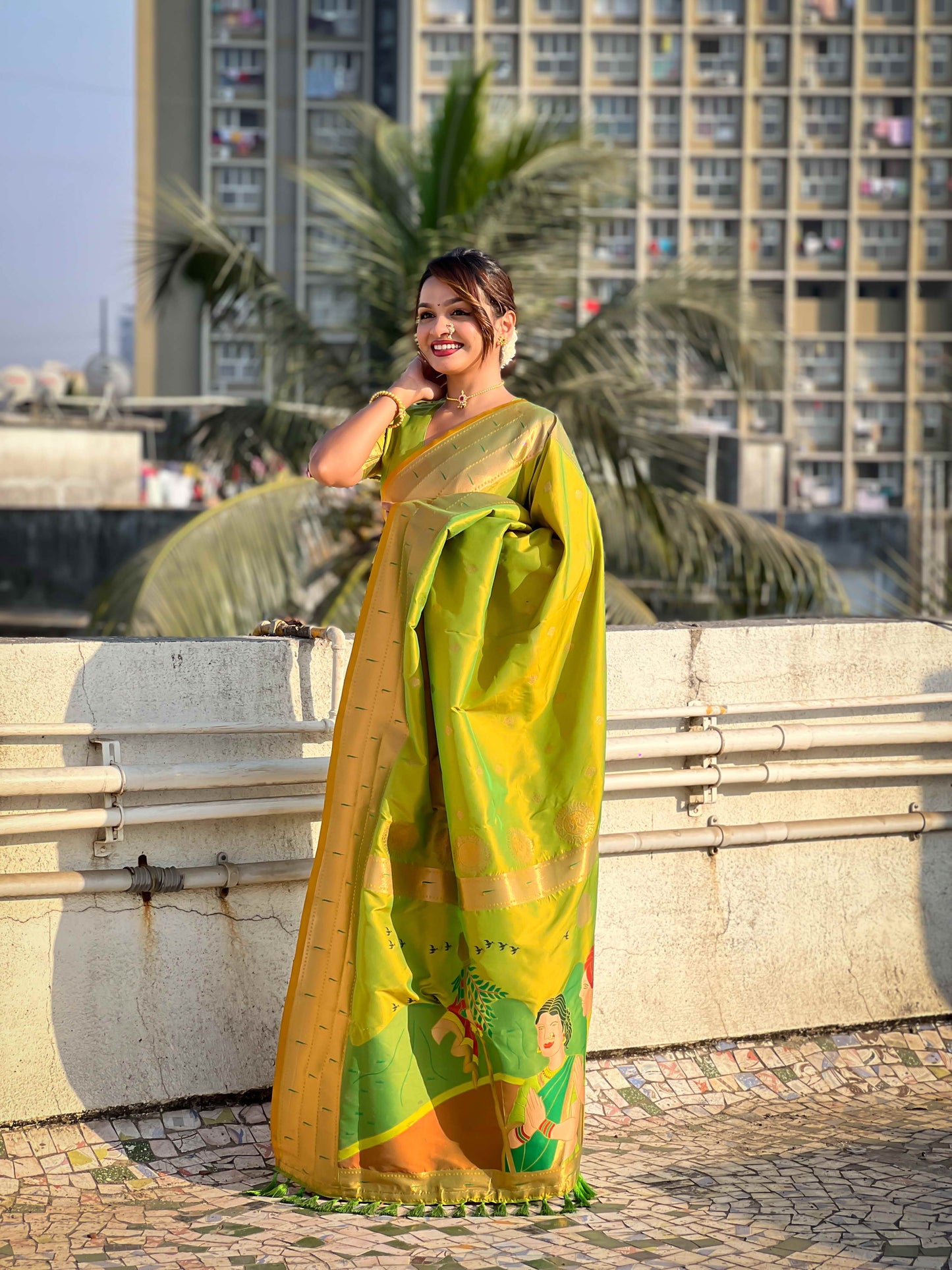Gudi Padwa Special Paithani Soft Silk Saree