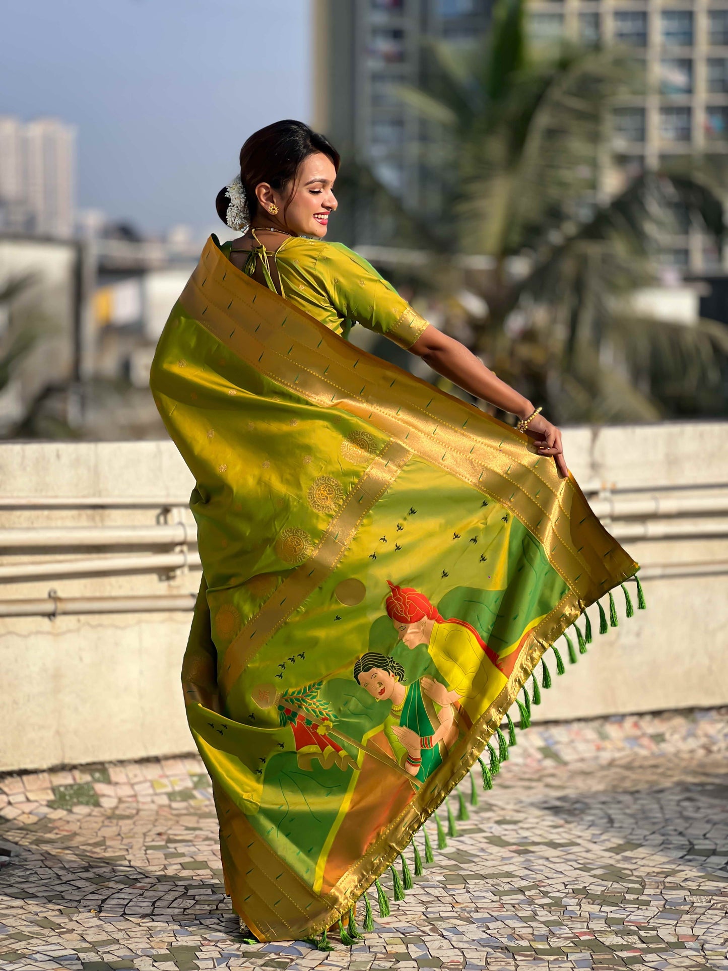 Gudi Padwa Special Paithani Soft Silk Saree