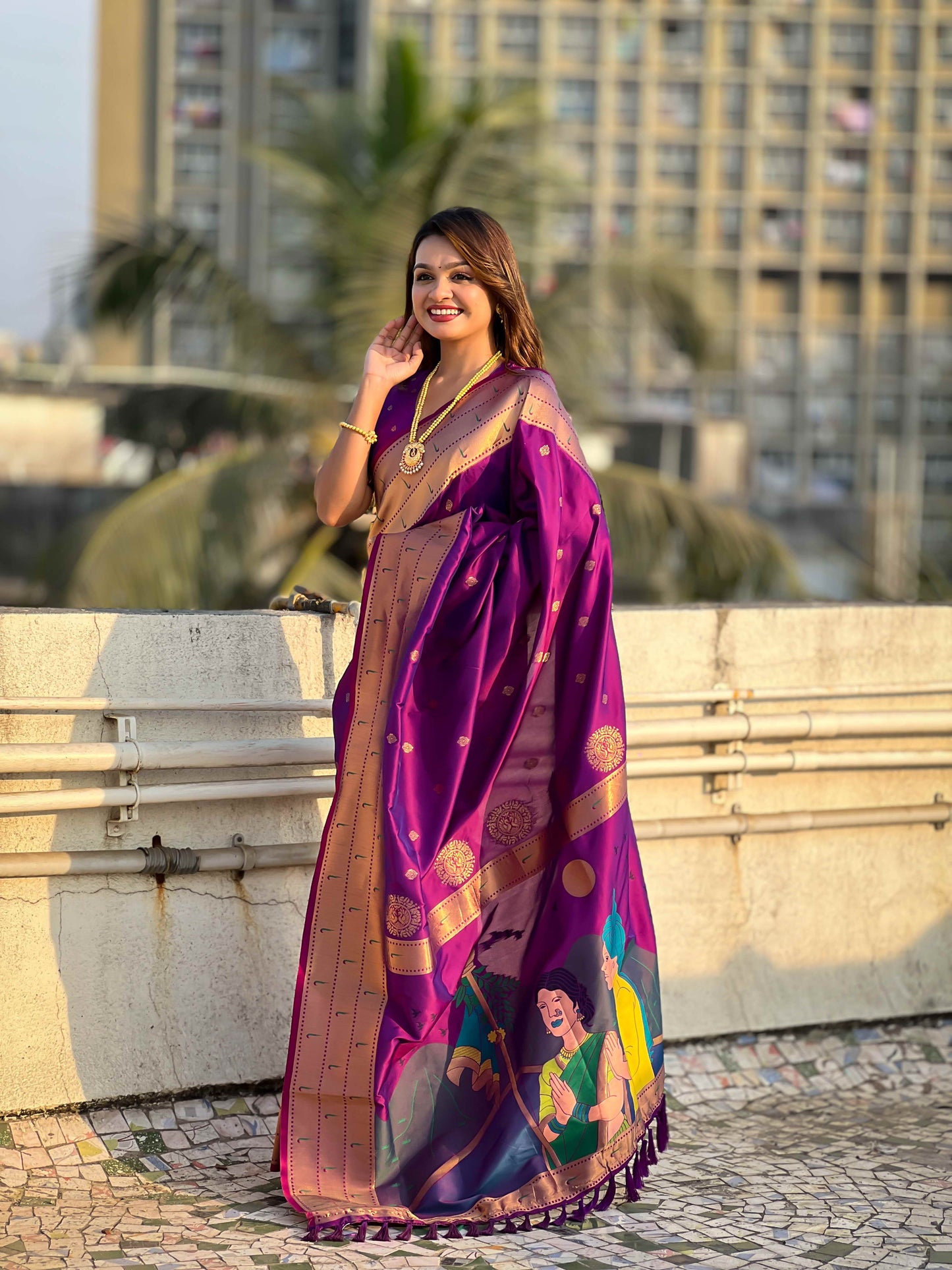 Gudi Padwa Special Paithani Soft Silk Saree