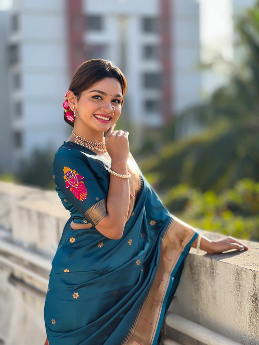 Vitthala Paithani Silk Saree