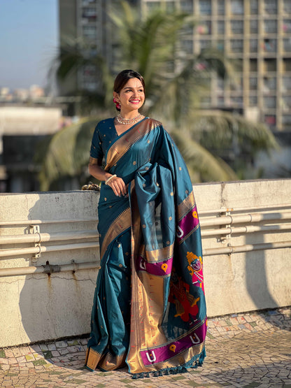 Vitthala Paithani Silk Saree