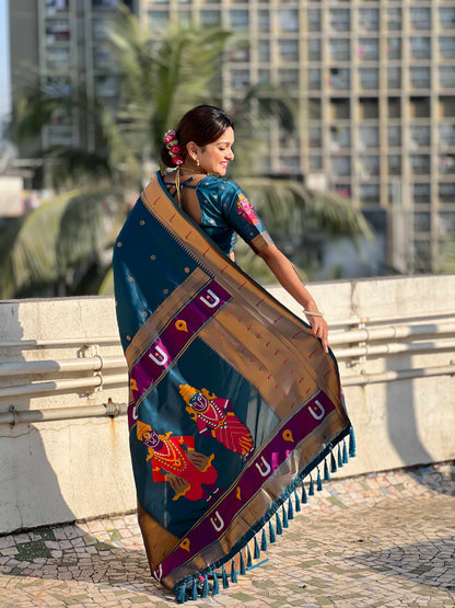 Vitthala Paithani Silk Saree
