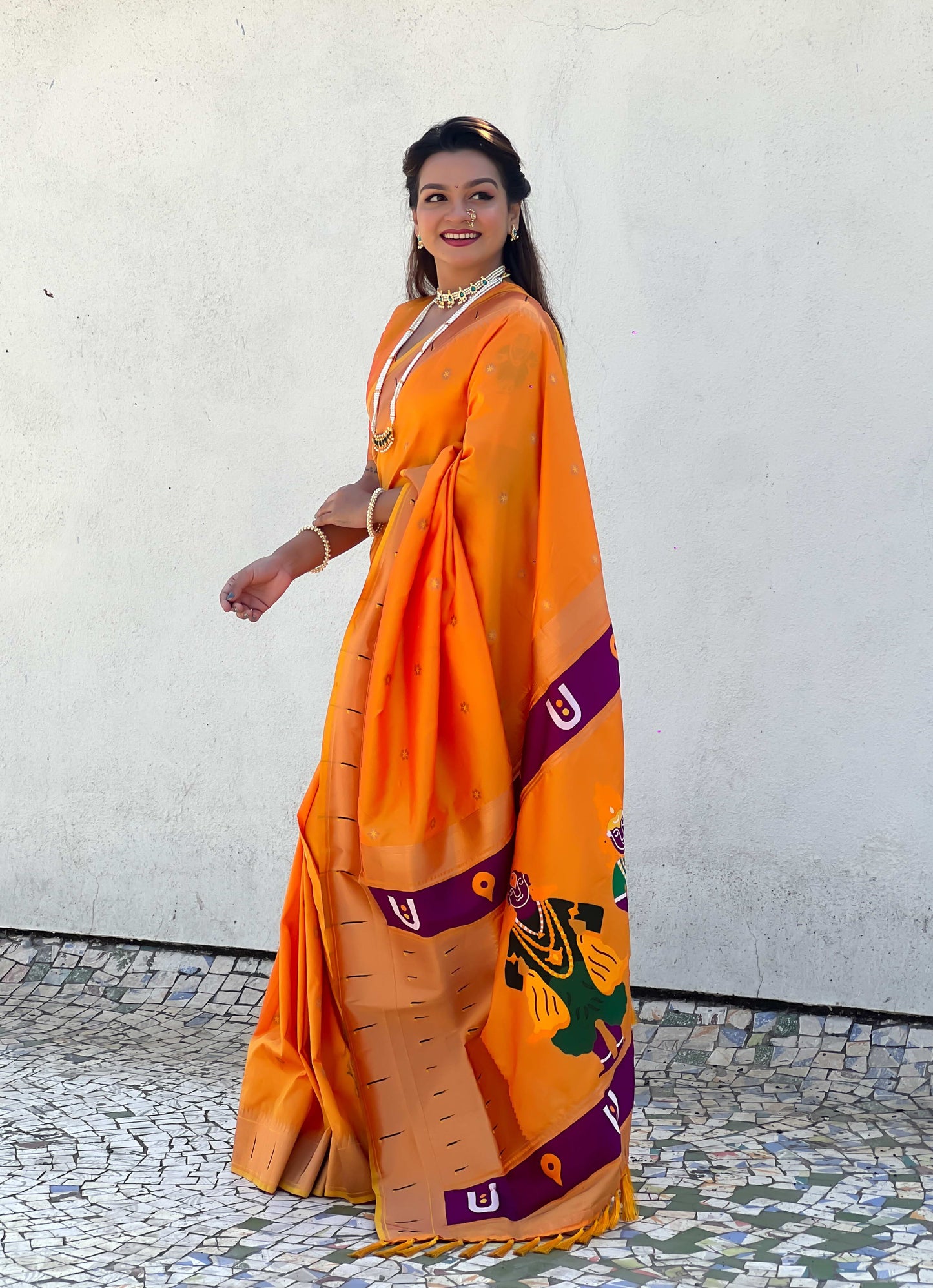 Vitthala Paithani Silk Saree