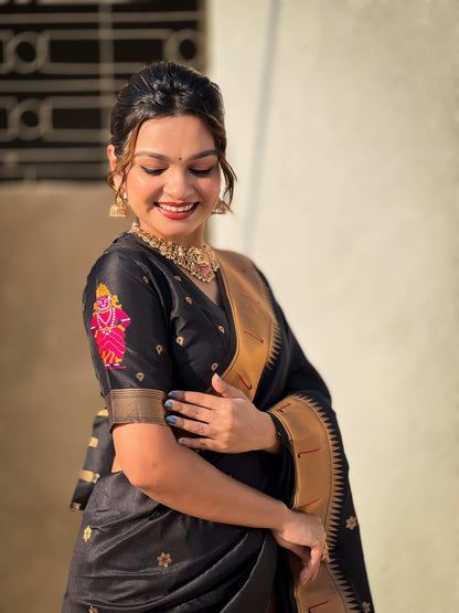 Vitthala Paithani Silk Saree