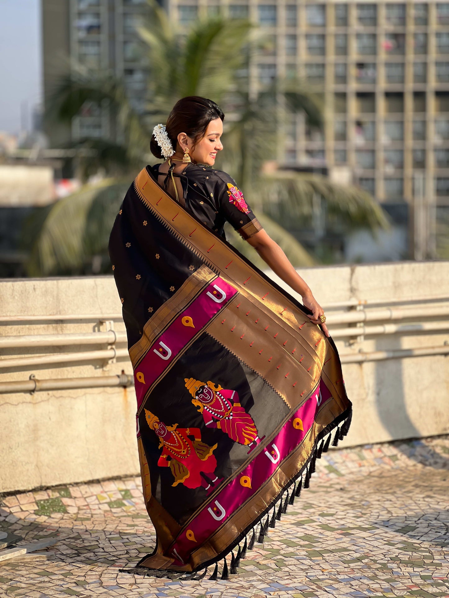 Vitthala Paithani Silk Saree