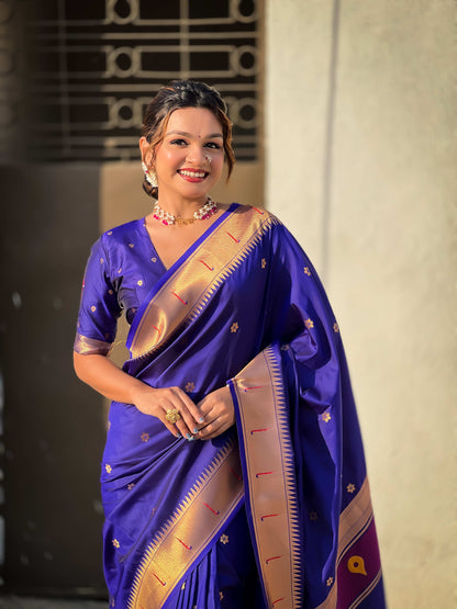 Vitthala Paithani Silk Saree