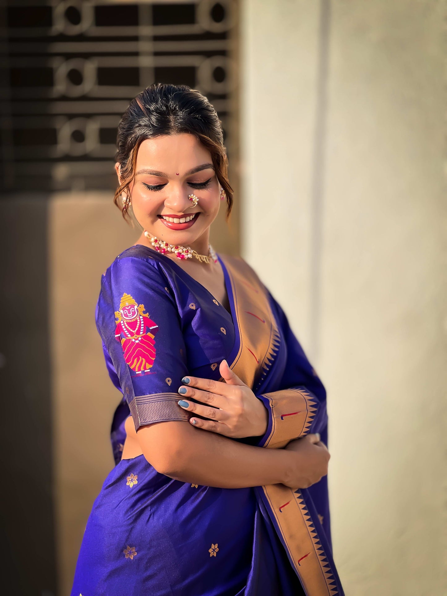 Vitthala Paithani Silk Saree