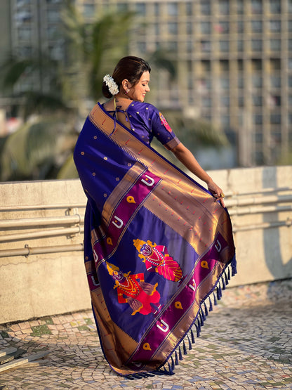 Vitthala Paithani Silk Saree