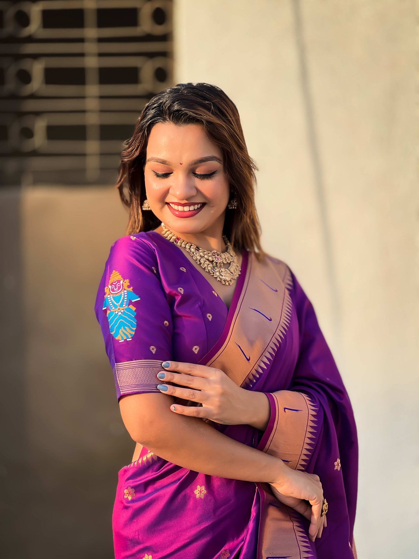 Vitthala Paithani Silk Saree