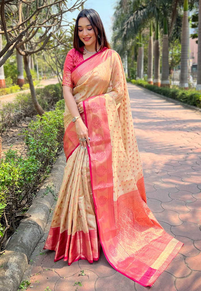 Tissue Silk Kanchipuram Saree