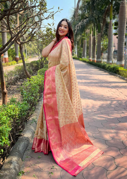 Tissue Silk Kanchipuram Saree
