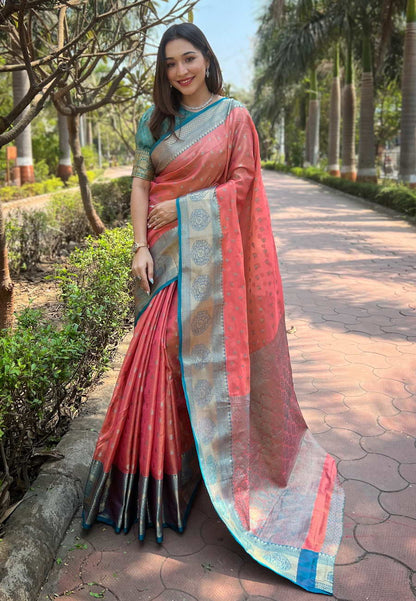 Tissue Silk Kanchipuram Saree