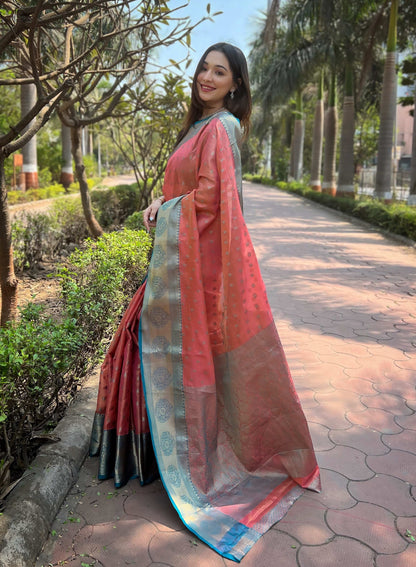 Tissue Silk Kanchipuram Saree