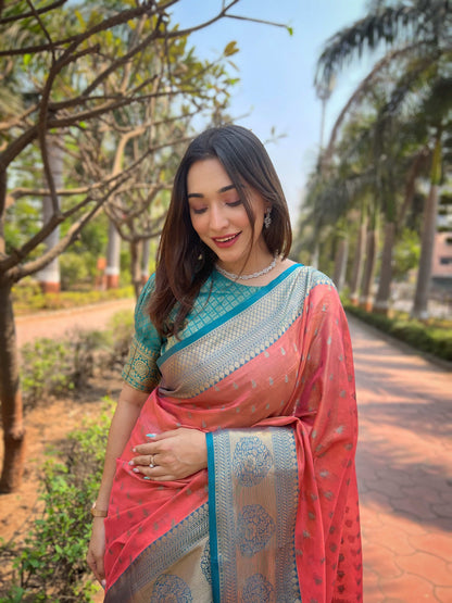 Tissue Silk Kanchipuram Saree
