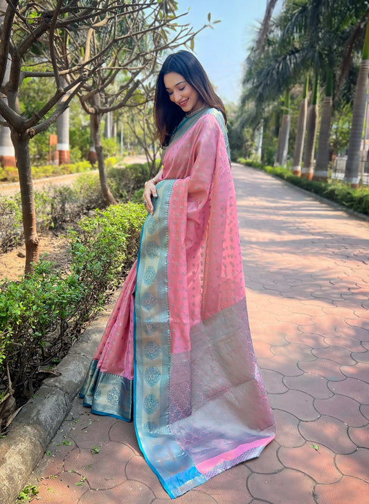 Tissue Silk Kanchipuram Saree