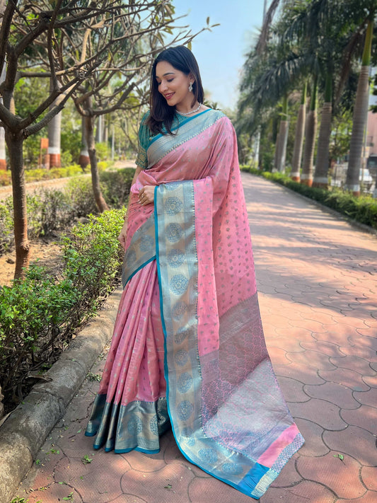 Tissue Silk Kanchipuram Saree