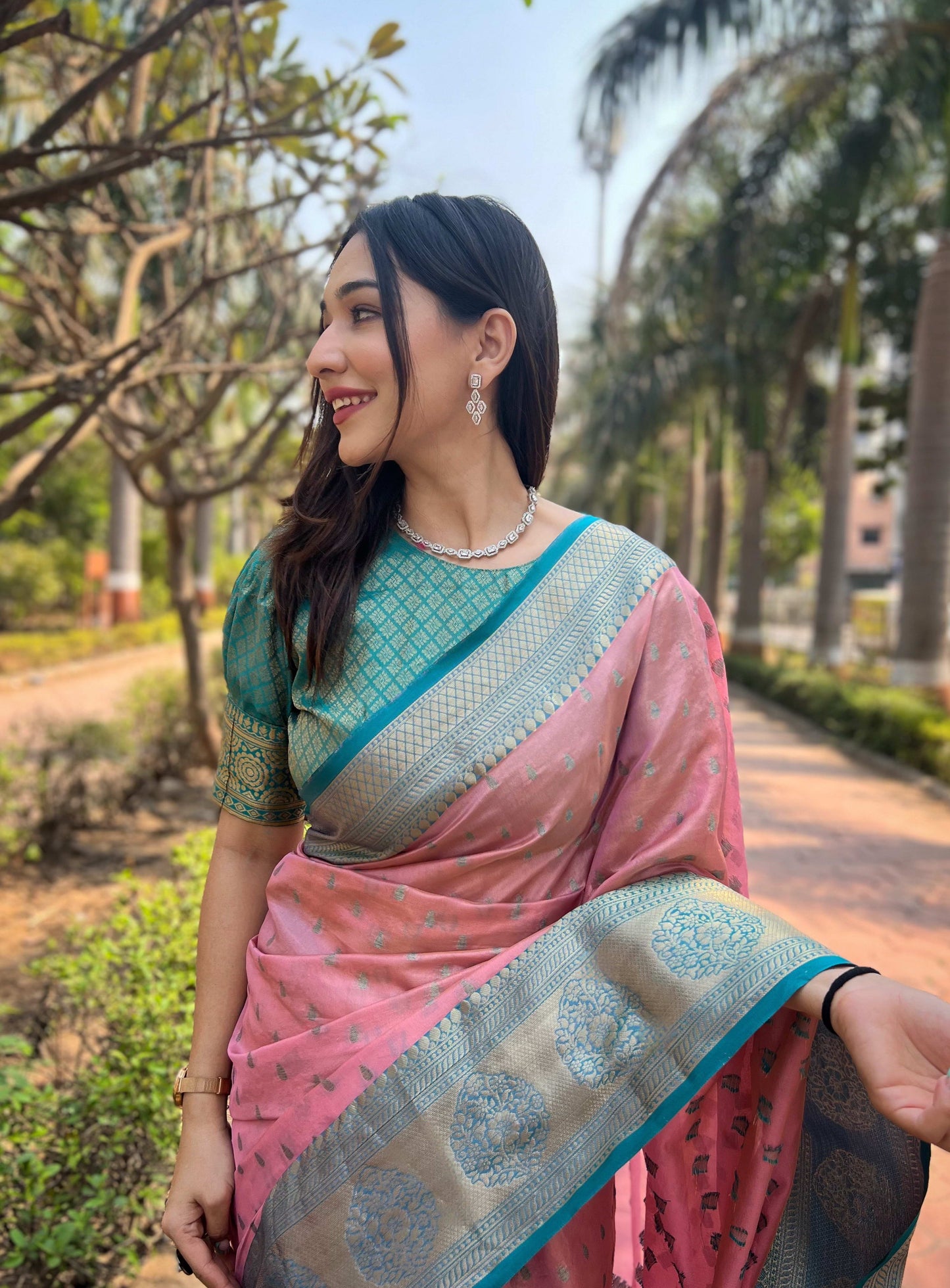 Tissue Silk Kanchipuram Saree